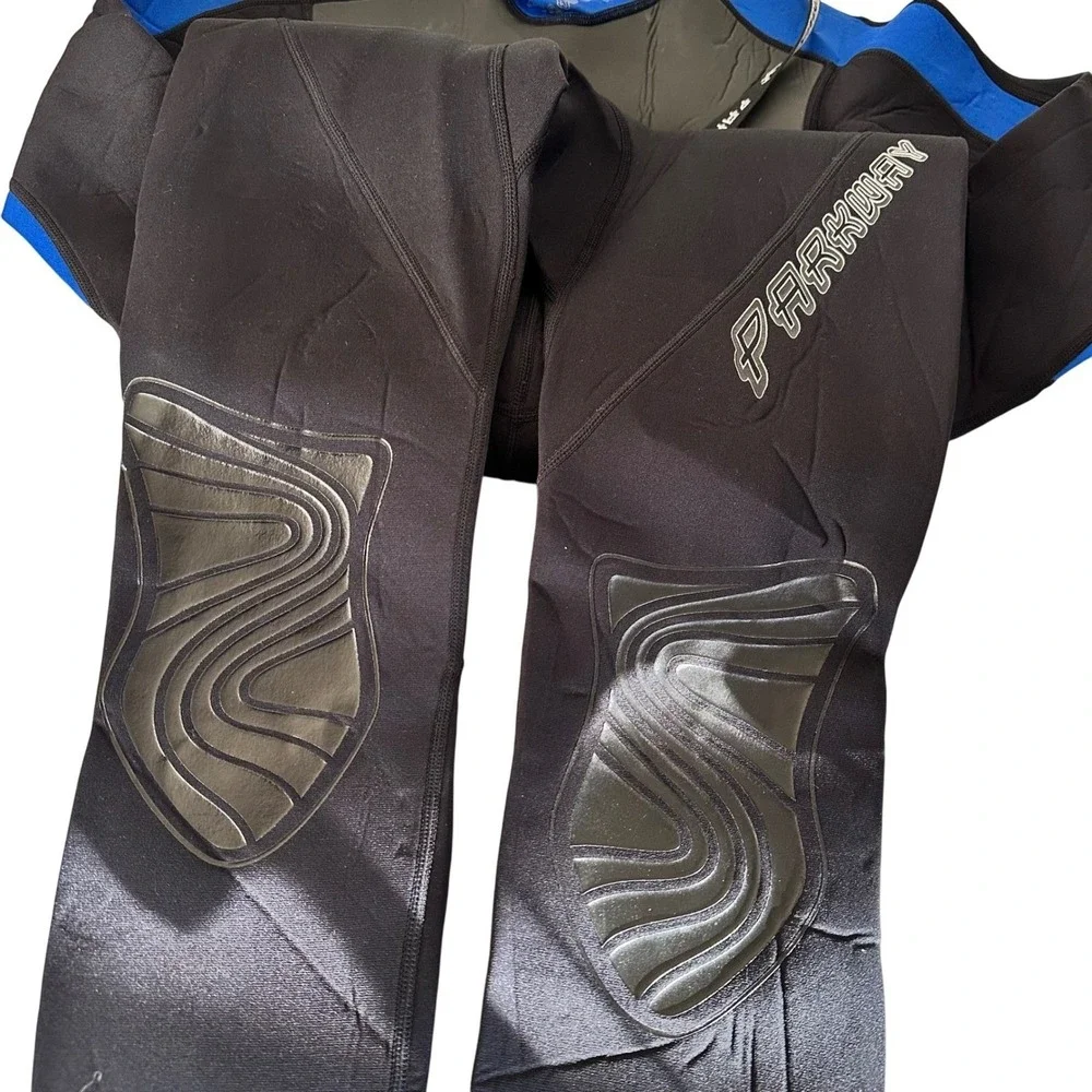 Parkway Scuba Wetsuit Youth Size 16 Blue Black Long Sleeve‎ Full Body